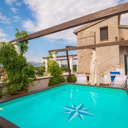 Torre Caetana Bed & Breakfast Minturno Bagian luar foto